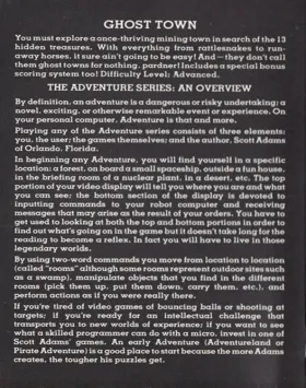 Adventure 09 - Ghost Town - BBC v1.0 (1984)(Adams)[a][GHOST] box cover back